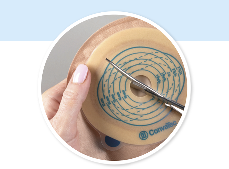ConvaTec Technologie ausschneidbar