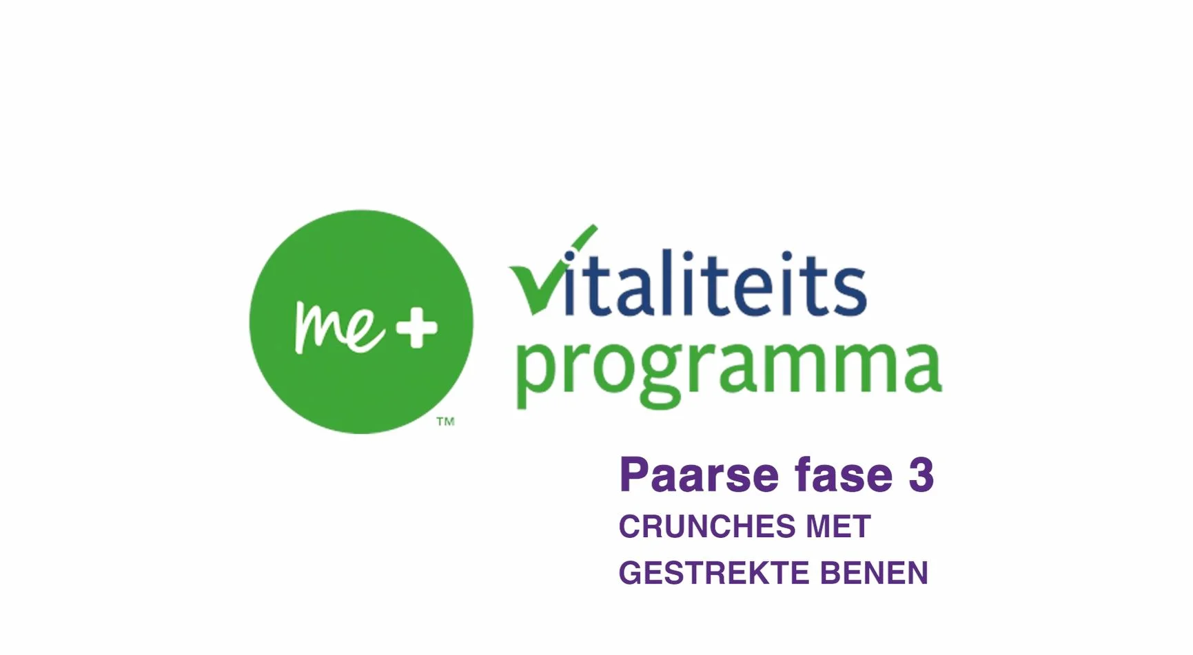 Een vrouw die een oefening doet